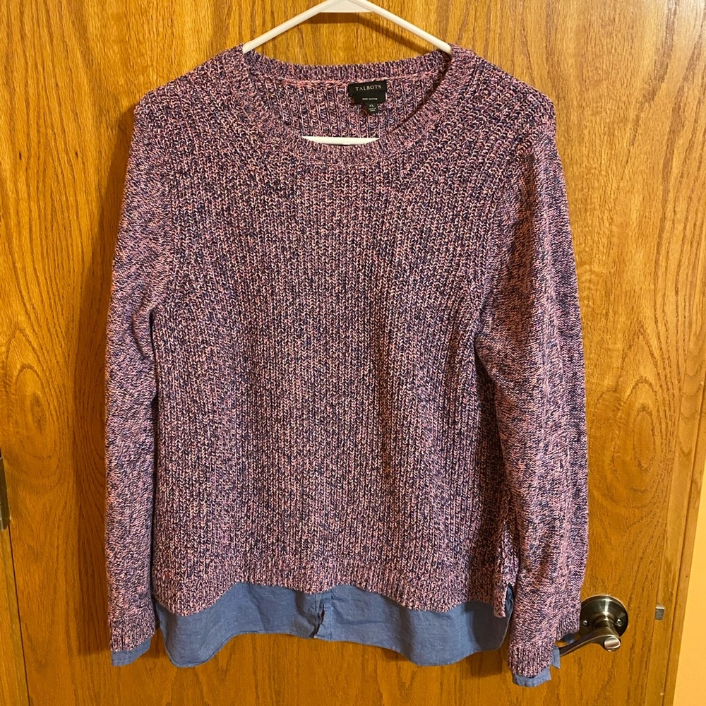 Talbots Women’s Pull Over Long Sleeve Sweater